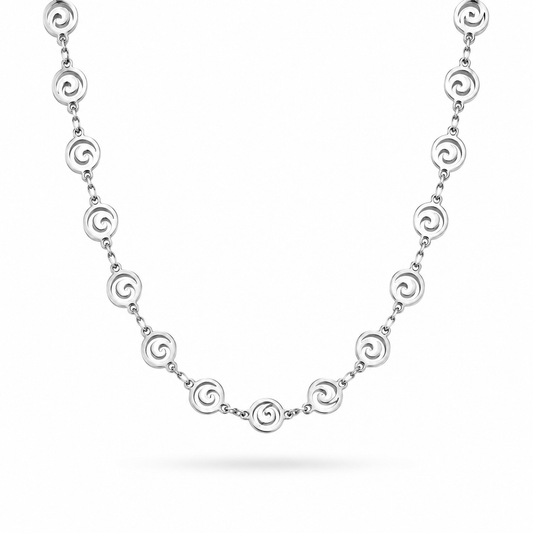 Spiral Wave Chain