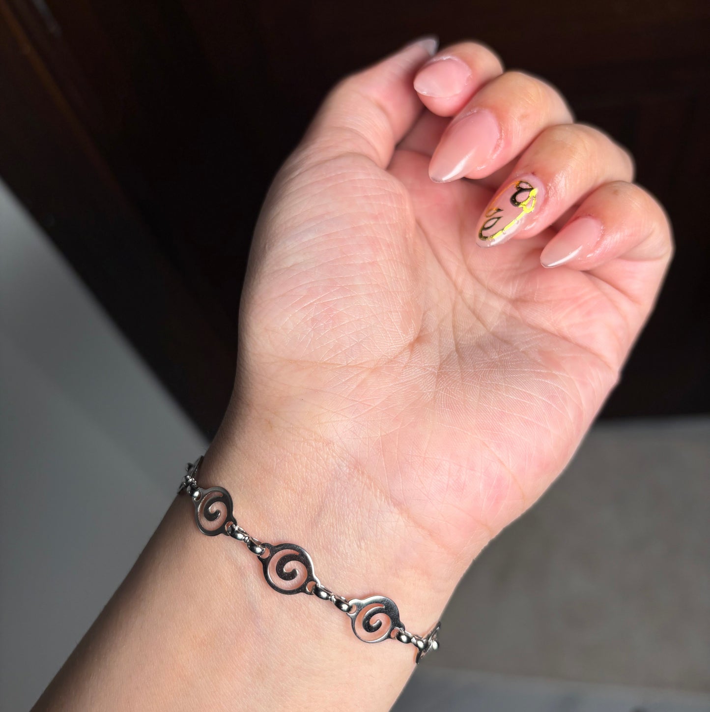 Spiral Waves Bracelet