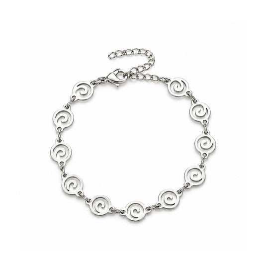 Spiral Waves Bracelet