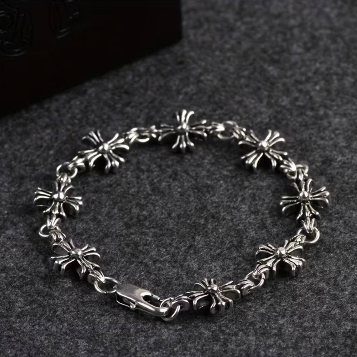 Chrome Blossom Bracelet