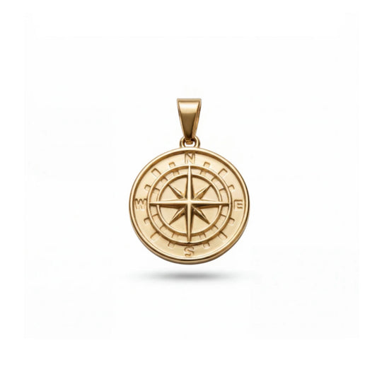 Compass Pendant (gold)