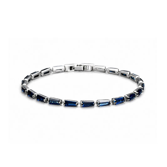 Blue Zirconia Tennis Bracelet